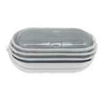 ΧΕΛΩΝΑ ΟΒΑΛ 21cm ΜΕ ΚΑΛΥΜΜΑ ΛΕΥΚΗ  RAL C3619M