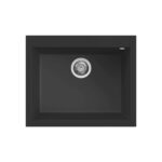 Νεροχύτης κουζίνας QUADRA 110 Nero 40 ELLECI 61x50cm