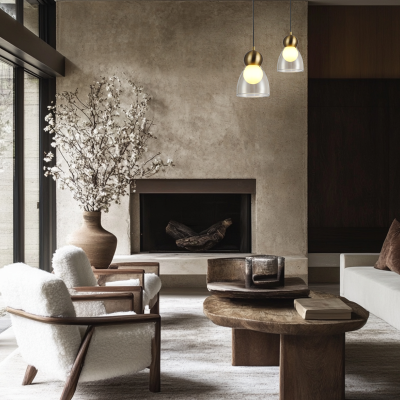 LT1521PCB-1 JULIETTE-ΦΩΤΙΣΤΙΚΟ ΚΡΕΜΑΣΤΟ ΟΡΕΙΧΑΛΚΙΝΟ ΓΥΑΛΙΝΟ ΣΥΜΒΑΤΙΚΟ ΙΡ20 1xΕ27 133xH1230mm - Image 2