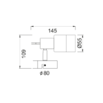 NETTO ΣΠΟΤ Ι ΝΙΚΕΛ ΜΕ ΔΙΑΦΑΝΟ ΓΥΑΛΙ 1 Χ GU10 PLATINUM - Image 3