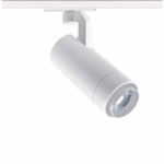SAND WHITE LED ZOOMABLE TRACK LUMINAIRE 15W 4000K 1-PHASE 20-50° 1500LM MAX. 230V AC Ra80 5YRS