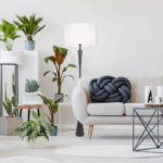 ΔΑΠΕΔΟΥ ΜΑΥΡΟ ΜΑΤ ΜΕΤΑΛΛΟ ΛΕΥΚΟ ΥΦΑΣΜΑΤΙΝΟ ΚΑΠΕΛΟ 1ΧΕ27 D40.5*H155cm PLANN - Image 2