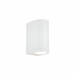 it-Lighting Michigan 2xGU10 Outdoor Up-Down Wall Lamp White D:14.7cmx9cm (80200124)