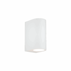 it-Lighting Michigan 2xGU10 Outdoor Up-Down Wall Lamp White D:14.7cmx9cm (80200124)