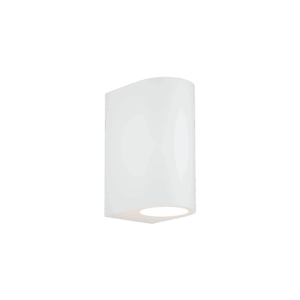 it-Lighting Michigan 2xGU10 Outdoor Up-Down Wall Lamp White D:14.7cmx9cm (80200124)