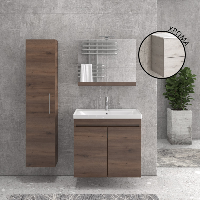 NSAV808902_1 Βάση με δύο πόρτες Ice Oak 8902 NEW SAVA 80 KARAG 77