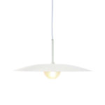 ^ΚΡΕΜΑΣΤΟ Φ/Σ 1xG9 AFINAR ΛΕΥΚΟ ΜΕΤ/ΚΟ + ΑΜΜΟΒΟΛΗ ΓΥΑΛΙ Φ40Χ120CM