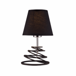 NETTO ΠΟΡΤΑΤΙΦ ΜΑΥΡΟ ΜΕΤΑΛΛΙΚΟ 1XE27 LAGOS