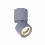 ^NETTO ΕΠΙΤΟΙΧΟ Φ/Σ LED 5W COB 80° 3000K 400LM ΓΚΡΙ ΑΛΟΥΜΙΝΙΟ D5