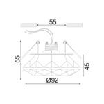 NETTO ΣΠΟΤ G4 ΚΡΥΣΤΑΛΛΟ ΣΤΡΟΓΓΥΛΟ MORIA - Image 3