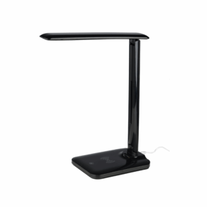 NETTO ΕΠΙΤΡΑΠΕΖΙΟ Φ/Σ LED 5W ΜΑΥΡΟ CCT 320LM+TOUCH SWITCH+WIRELESS/USB CHARGER  FUTUR2