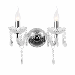 NETTO ΕΠΙΤΟΙΧΟ Φ/Σ 2ΧΕ14 ΑΚΡΥΛΙΚΟ ΔΙΑΦΑΝΟ+ΧΡΩΜΙΟ ΜΕΤΑΛΛΟ 32X25CM PEGASUS