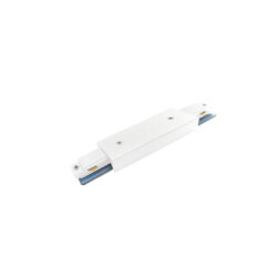 Inlight Σύνδεσμος Ευθεία Μονοφασικής Ράγας σε λευκή απόχρωση (TC1-035-White)