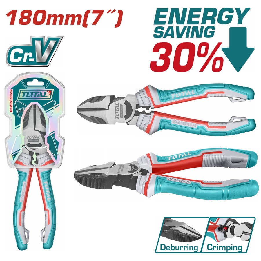 THT230706S TOTAL ΕΠΑΓΓ. ΠΛΑΓΙΟΚΟΠΤΗΣ 180mm ΥΨΗΛΗΣ ΜΟΧΛΕΥΣΗΣ 30% (THT230706S)