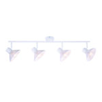 NETTO ΕΠΙΤΟΙΧΟ Φ/Σ 4ΧΕ14 PALOMA ΛΕΥΚΟ ΜΕΤΑΛΛΙΚΟ 75X13X19CM