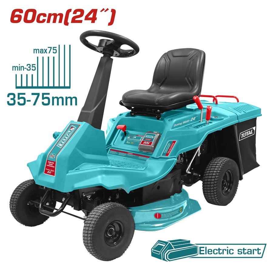 TRLMLI2024 TOTAL ΕΠΑΓΓ. ΤΡΑΚΤΕΡΑΚΙ ΒΕΝΖΙΝΟΚΙΝΗΤΟ ΚΟΠΗΣ ΓΚΑΖΟΝ 224cc / 7.5HP / 60cm (TRLMLI2024)