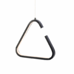 ^NETTO ΚΡΕΜΑΣΤΟ Φ/Σ LED 7W 3000K 725LM ΜΑΥΡΟ ΜΕΤΑΛΛΙΚΟ 23X11XH128CM EUCLID2