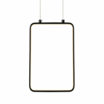 ^NETTO ΚΡΕΜΑΣΤΟ Φ/Σ LED 11W 3000K 1044LM ΜΑΥΡΟ ΜΕΤΑΛΛΙΚΟ 18X11XH136CM SYMETRIA