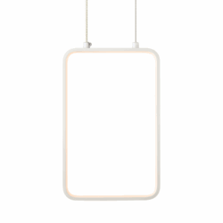 ^NETTO ΚΡΕΜΑΣΤΟ Φ/Σ LED 11W 3000K 1044LM ΛΕΥΚΟ ΜΕΤΑΛΛΙΚΟ 18X11XH136CM SYMETRIA