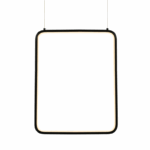 ^NETTO ΚΡΕΜΑΣΤΟ Φ/Σ LED 19W 3000K 1820LM ΜΑΥΡΟ ΜΕΤΑΛΛΙΚΟ 36X14XH1520CM SYMETRIA