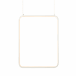 ^NETTO ΚΡΕΜΑΣΤΟ Φ/Σ LED 19W 3000K 1820LM ΛΕΥΚΟ ΜΕΤΑΛΛΙΚΟ 36X14XH1520CM SYMETRIA