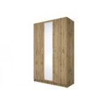 Ντουλάπα Τρίφυλλη με καθρέφτη