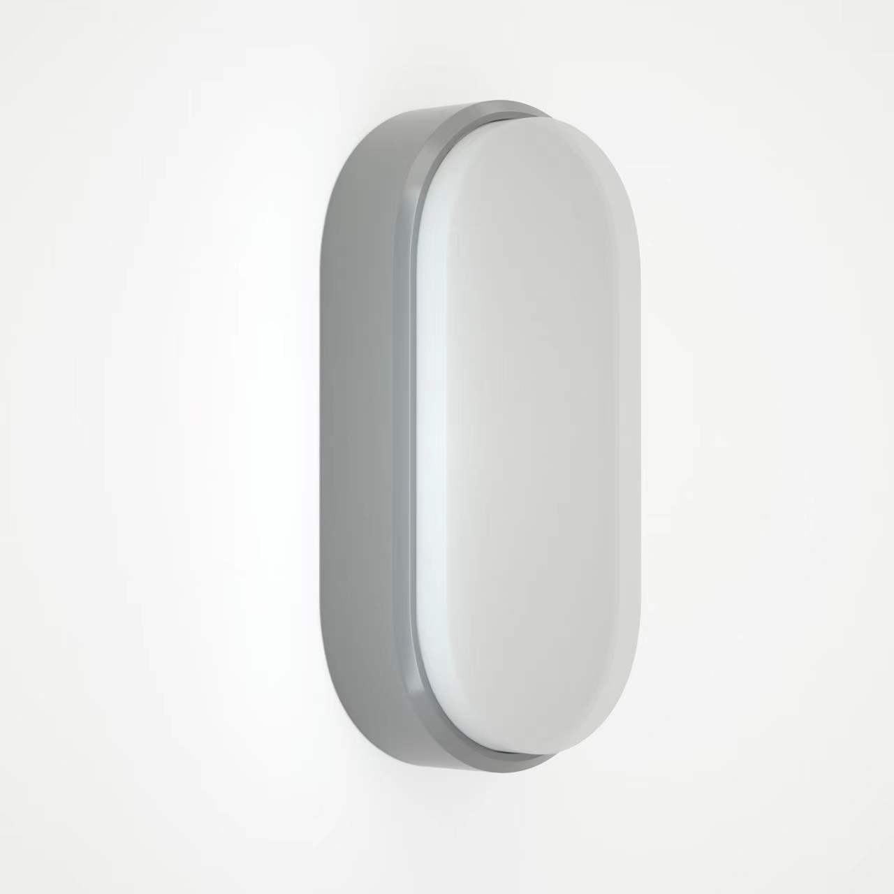 微信图片_20220131234143 it-Lighting Echo LED 15W 3CCT Outdoor Wall Lamp Grey D:23cmx10.5cm (80202930) - Image 2