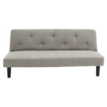 Καναπές-κρεβάτι Breathe pakoworld ύφασμα γκρι 167x77x73εκ - Image 4