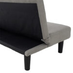 Καναπές-κρεβάτι Breathe pakoworld ύφασμα γκρι 167x77x73εκ - Image 7