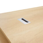 Γραφείο εργασίας επαγγελματικό Amazon pakoworld αριστερή γωνία χρώμα sonoma 180x160x76εκ - Image 6