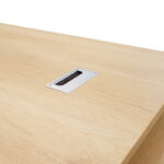 Γραφείο εργασίας επαγγελματικό Amazon pakoworld δεξιά γωνία χρώμα sonoma 180x160x76εκ - Image 6