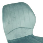 Καρέκλα Jelour pakoworld βελούδο σε φυστικί απόχρωση 46.5x60x84εκ - Image 5