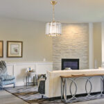 Φωτιστικό οροφής μονόφωτο Lavina pakoworld Ε27 σε χρυσή απόχρωση Φ20x20εκ - Image 2