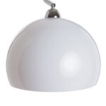 Φωτιστικό δαπέδου Fenxi pakoworld Ε27 μέταλλο σε λευκή-ασημί απόχρωση 105x30x178εκ - Image 2