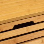 Συρταριέρα Sicela pakoworld μπαμπού σε φυσική απόχρωση 40x30x97.5εκ - Image 3