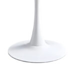 Τραπεζαρία Elijah-Aurora I pakoworld σετ 3τεμ pp σε λευκή απόχρωση Φ60x74εκ - Image 8