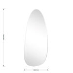 Καθρέπτης Ιrregular 3 pakoworld 50x1x120εκ - Image 3