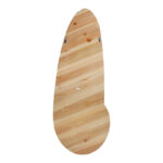 Καθρέπτης οβάλ Marly pakoworld mdf σε φυσική απόχρωση 50.5x4x127εκ - Image 4