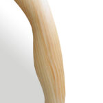 Καθρέπτης οβάλ Enola pakoworld mdf σε φυσική απόχρωση 54x2.5x80εκ - Image 5