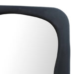 Καθρέπτης δαπέδου Lezour pakoworld βελούδο σε μαύρη απόχρωση 50x5x170εκ - Image 4