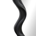 Καθρέπτης Liquid pakoworld pp σε μαύρη απόχρωση 26x2.7x39εκ - Image 4