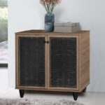 Παπουτσοθήκη-ντουλάπι Ronan pakoworld χρώμα καρυδί 70.5x35x66εκ - Image 3