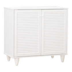 Παπουτσοθήκη-ντουλάπι Ronan pakoworld σε λευκή απόχρωση 70.5x35x66εκ