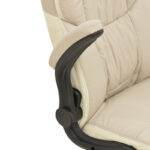 Καρέκλα γραφείου διευθυντή Stellar pakoworld pu σε μπεζ-εκρού απόχρωση 70x77x110-119εκ - Image 8