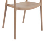 Πολυθρόνα Ankara pakoworld στοιβαζόμενη pp-pe rattan σε μόκα-φυσική απόχρωση 54x55.5x77εκ - Image 7