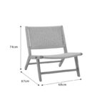 Πολυθρόνα Filippo pakoworld ξύλο οξιάς φυσικό-έδρα χρώμα φυσικό σχοινί 68x72x74εκ - Image 8