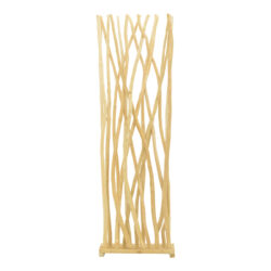 Διακοσμητικό δαπέδου Jati pakoworld teak ξύλο σε φυσική απόχρωση 60x20x190εκ