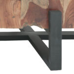 Τραπέζι σαλονιού Borth Inart teak ξύλο σε φυσική απόχρωση 135x90x40εκ - Image 3