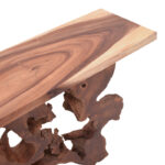 Κονσόλα Jako Inart teak ξύλο σε φυσική απόχρωση 120x40x80εκ - Image 3