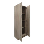 Ντουλάπα δίφυλλη Lego pakoworld σε sonoma απόχρωση 60x42x180εκ - Image 2